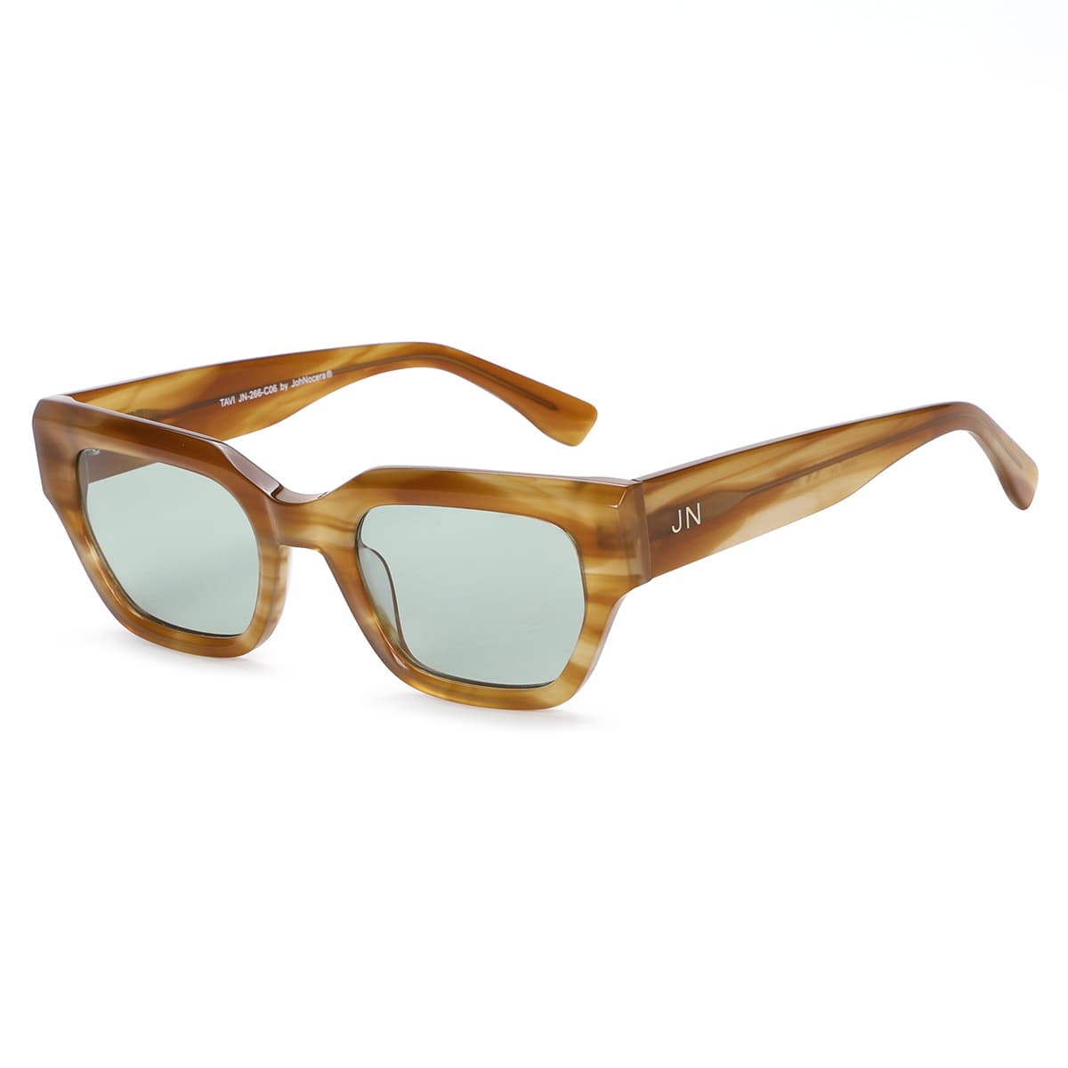 JN-266-C06 Tavi / Stripe Brown Light Green