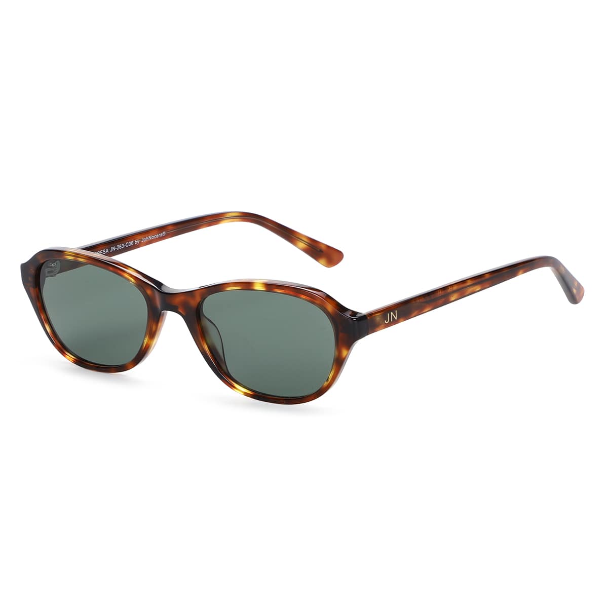JN-263-C06 Theresa / Tortoise Dark Green