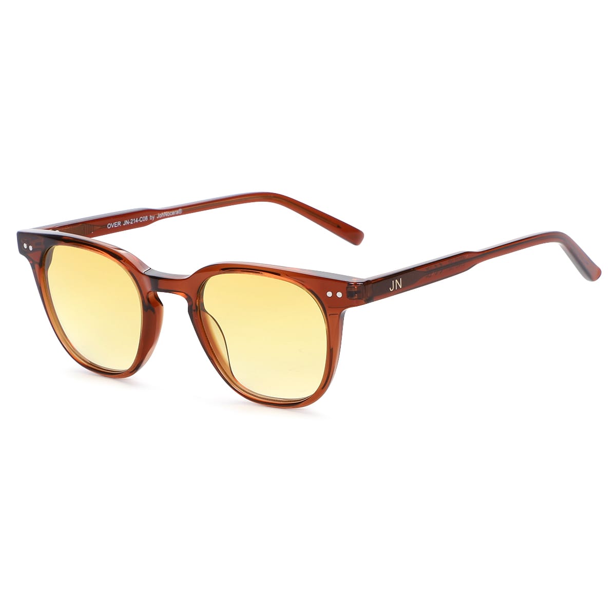 214-C08 Over / Transparent Brown Gradient Orange