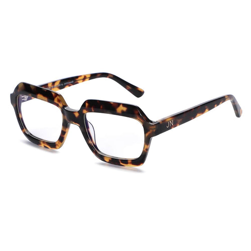 JN-254-C03 Bevel / Tortoise Blue Control