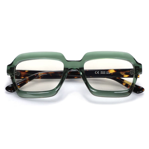 Bevel / Verde Tartarugato F. Luce Blu