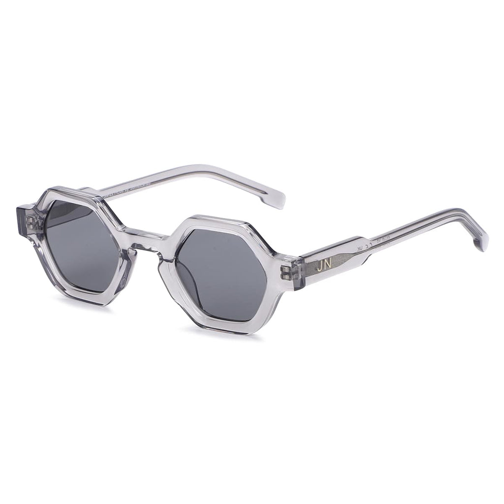 JN-221-C06 Hexagon / Grey Smoke