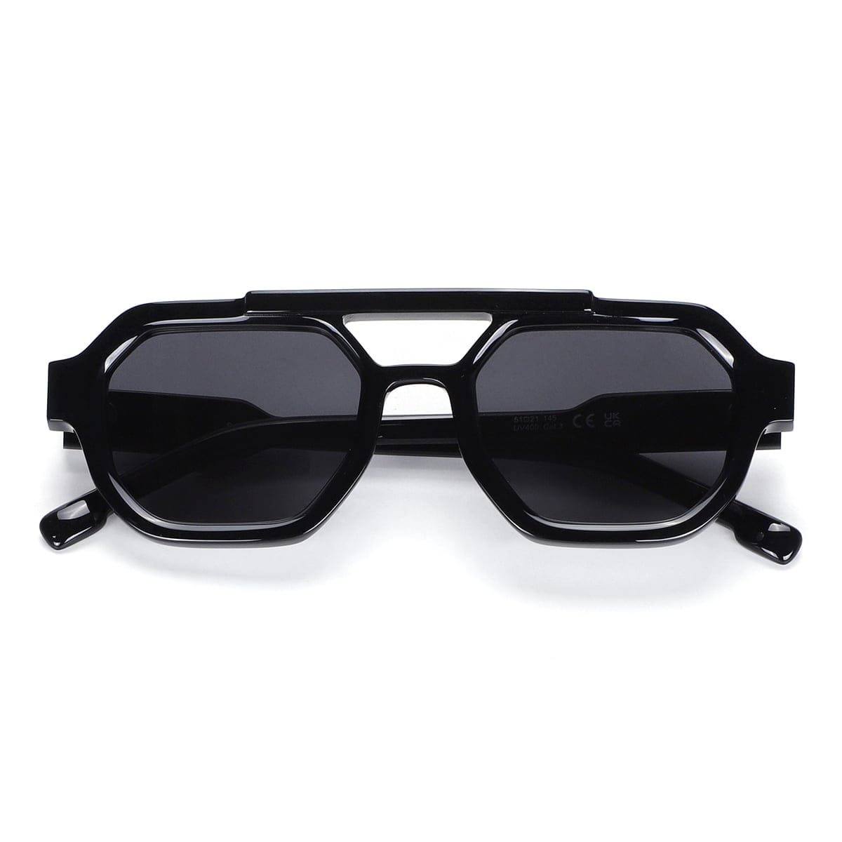 JN-222-C04 Solid / Total Black