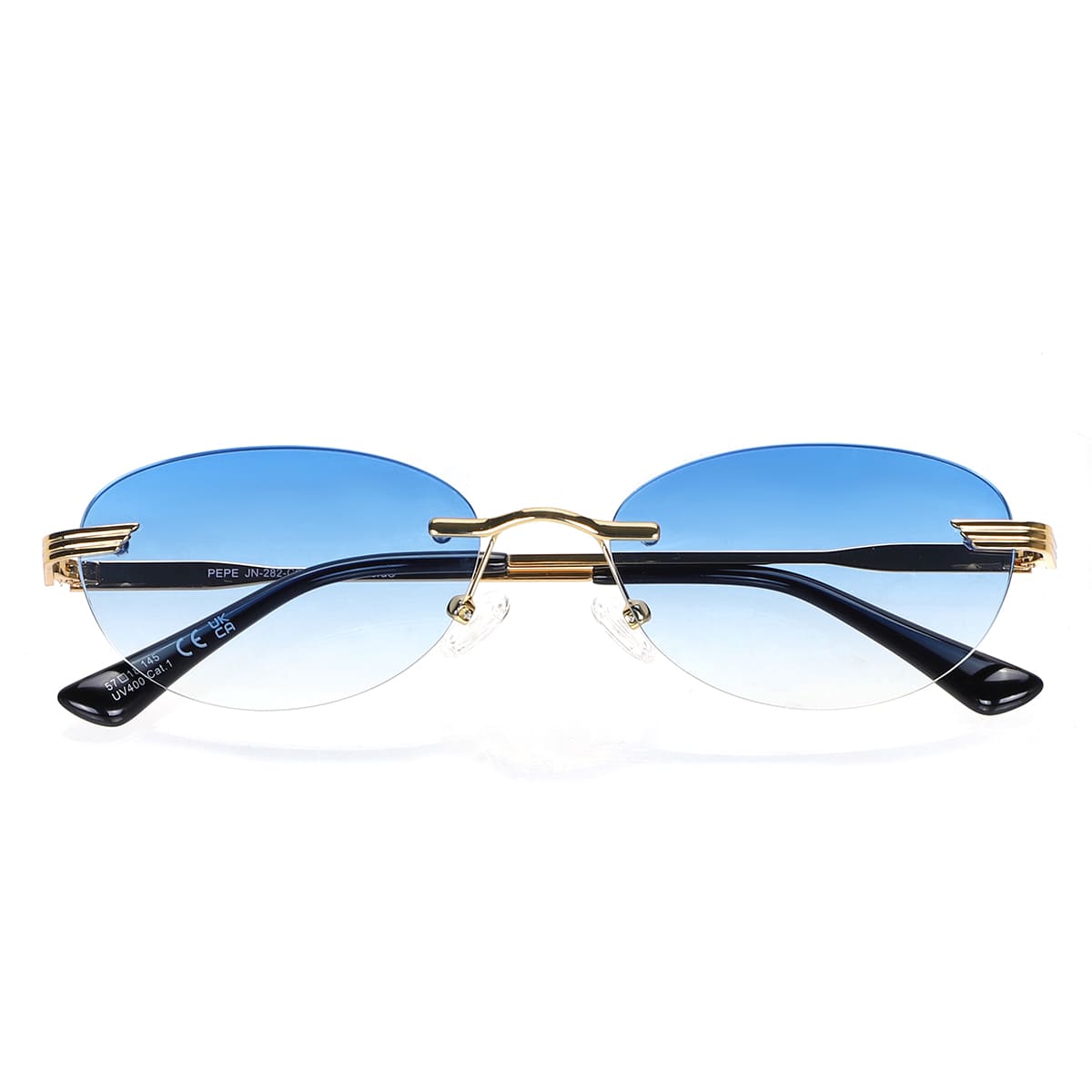 JN-282-C01 Pepe / Gold Gradient Blue