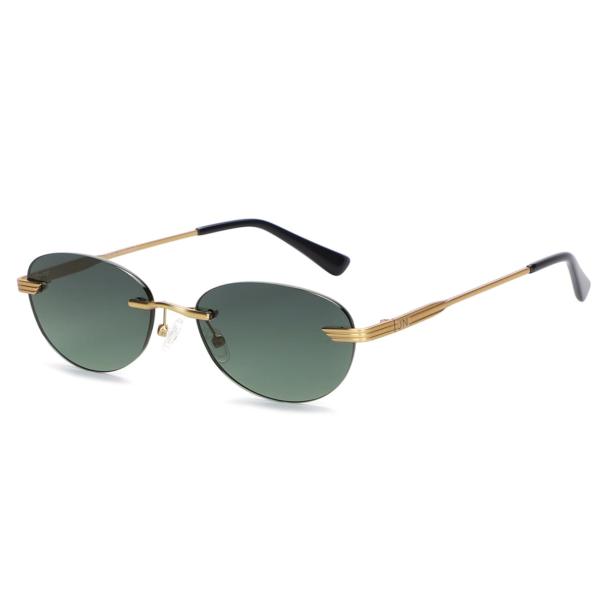 JN-282-C02 Pepe / Gold Gradient Dark Green