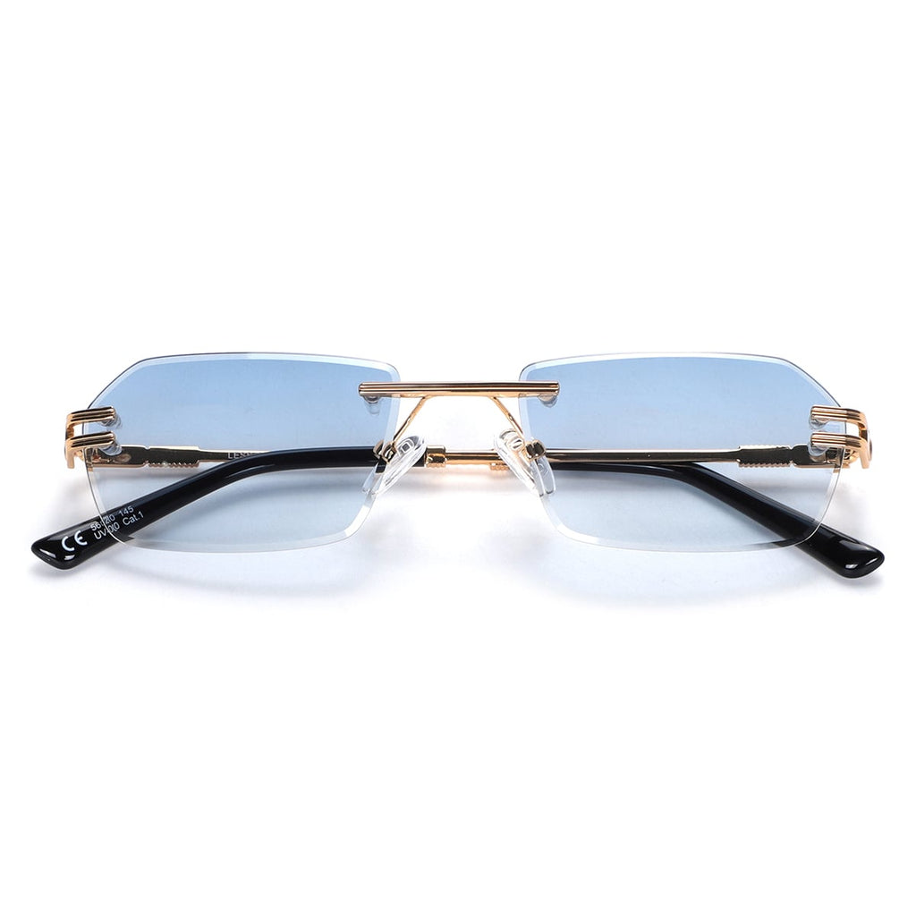 JN-249-C01 Less / Gold Gradient Blue
