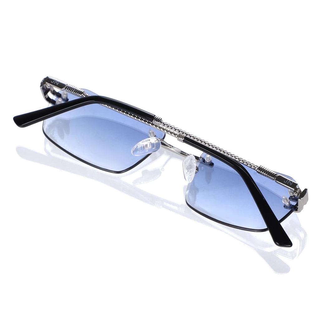 JN-249-C02 Less / Silver Gradient Blue