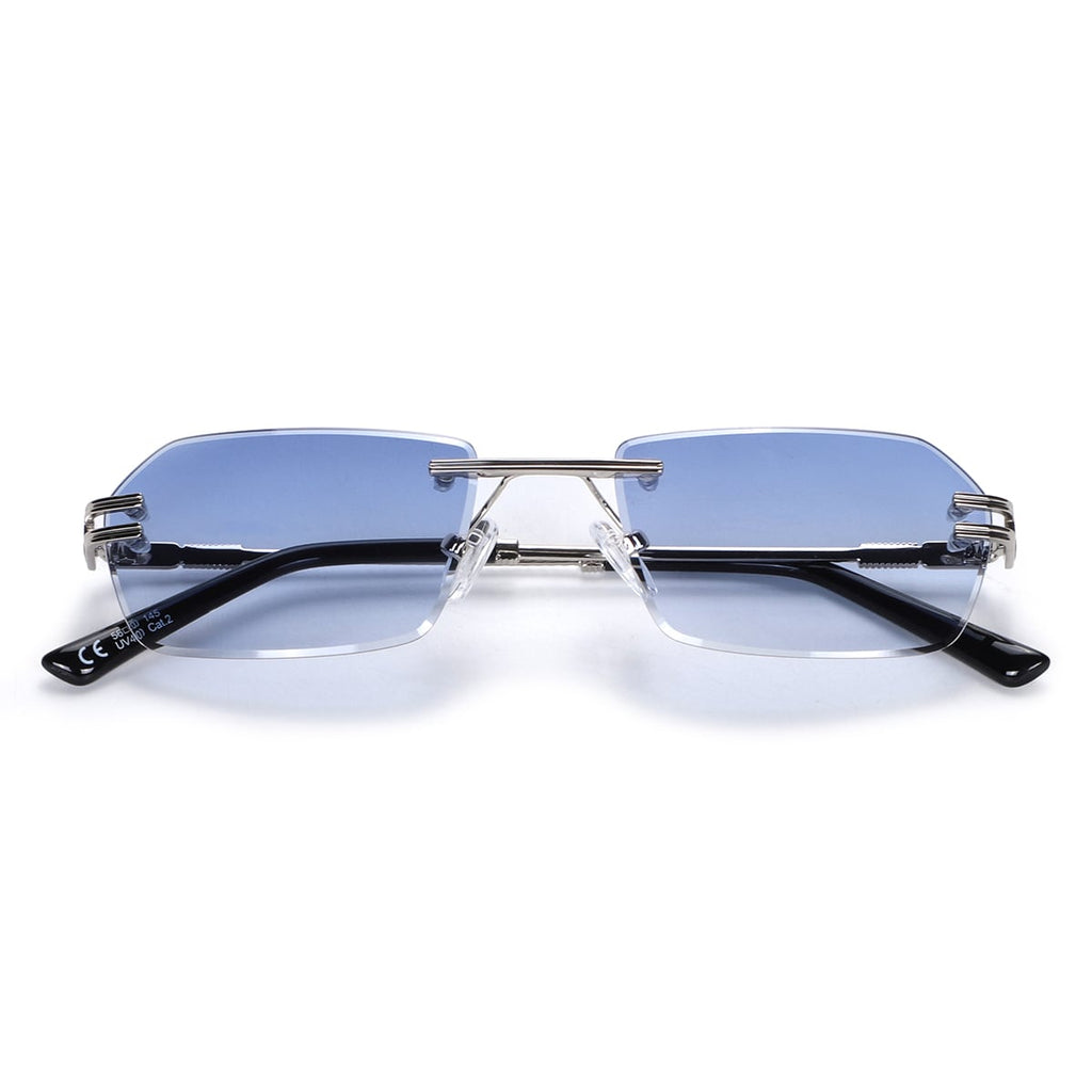 JN-249-C02 Less / Silver Gradient Blue