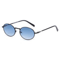 JN-272-C06 Bail / Matte Black Grey Gradient Blue