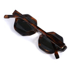 JN-221-C01 Hexagon / Tortoise Dark Green
