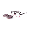 JN-312-C04 Paloma / Marrone Lente Demo + CLIP-ON Rosa