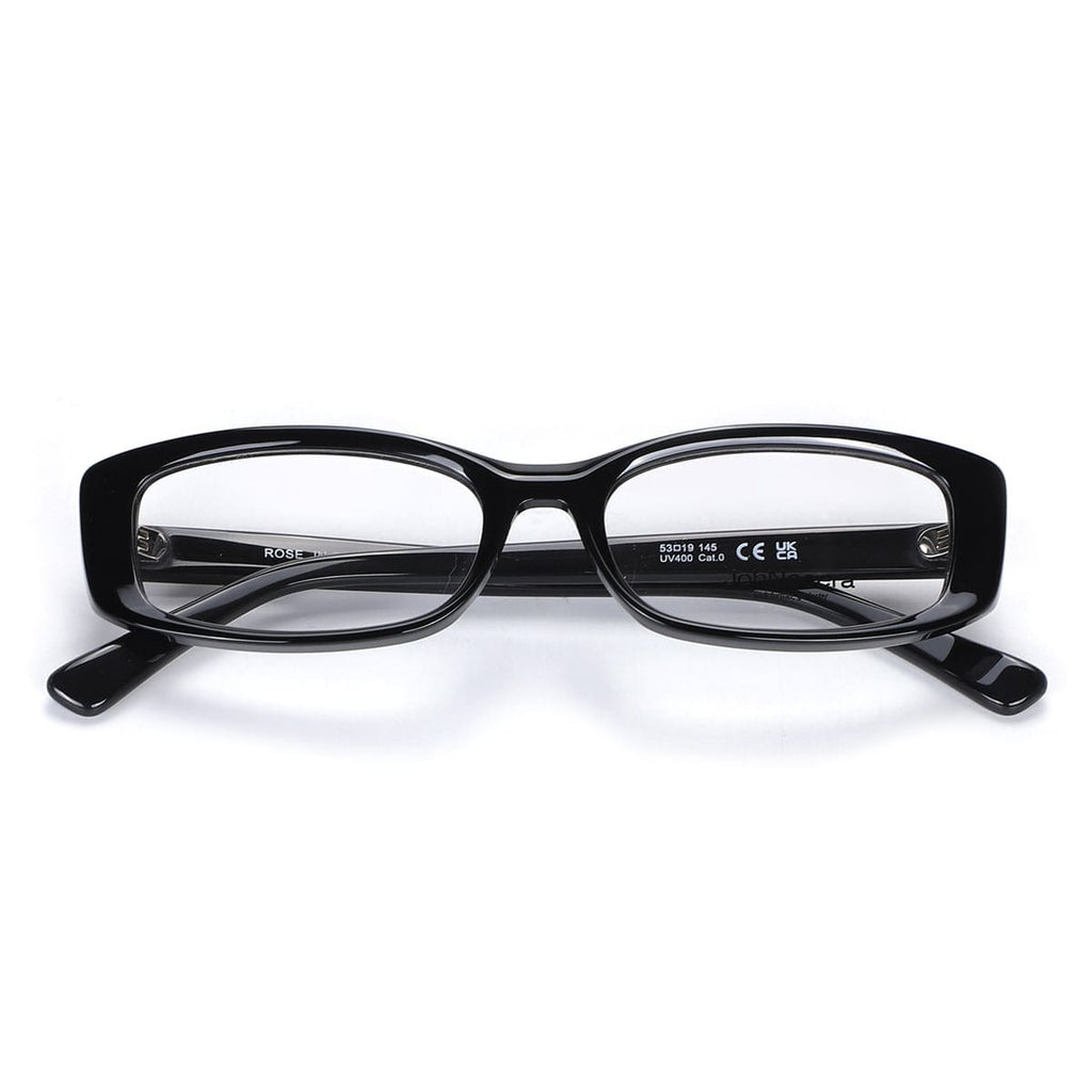 JN-264-C01 Rose / Black Demo Lenses