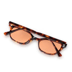 JN-265-C06 Wave / Dark Tortoise Gradient Brown